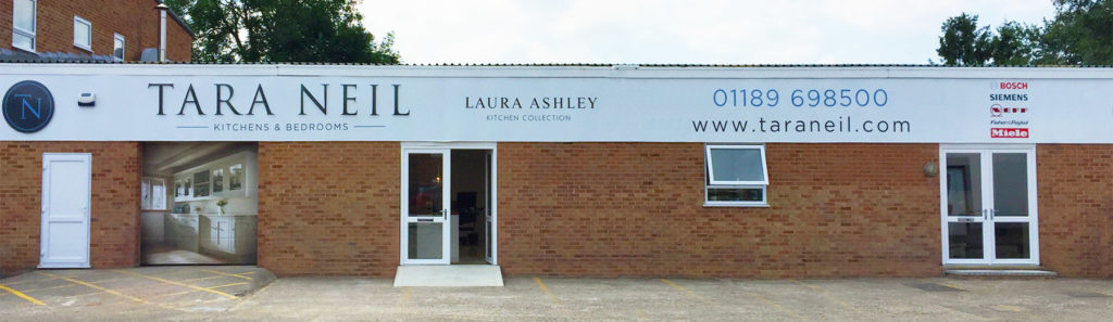 tara neil showroom building in reading